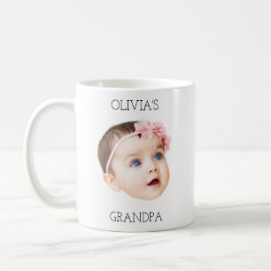 Baby Photo Baby Face Gift Christmas father's Day  Coffee Mug