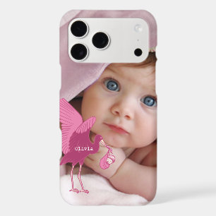Baby Photo Baby Stats Damask Burnt Edge iPhone