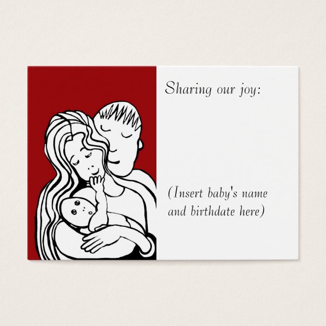 Baby photo card (Front)