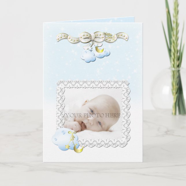 Baby Photo Card (Front)