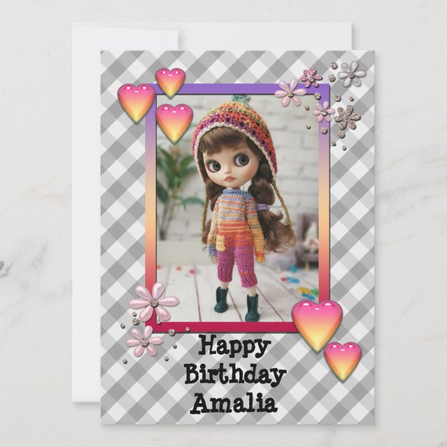 Baby photo dolls, dolls, personalised, hobby (Front)