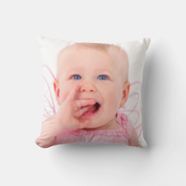 Baby Photo Gift Pillow (Front)