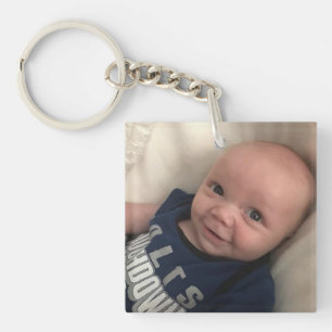 Baby Photo Keychain Gift for Mum or Grandma