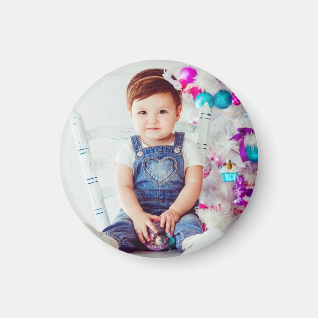 baby photo magnet (Front)
