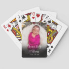 Baby Photo Name And Birth Date Announcement