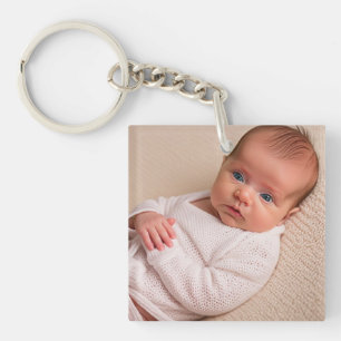Baby Photo Personalise Key Ring