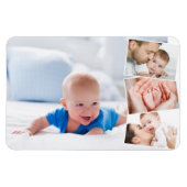 Baby Photo Picture Montage Magnet (Horizontal)