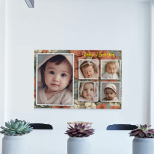 Baby Picture Frame, Photo Collage Keepsake