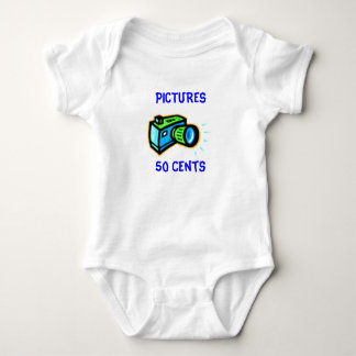 Baby Pictures T-Shirt Baby Bodysuit