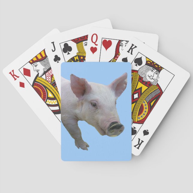 Baby Pig Playing Cards (Back)