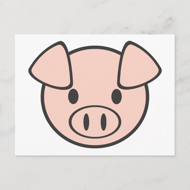 Baby Pig Postcard (Front)