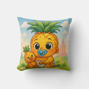 Baby Pine O — The Cutest Pineapple in the Empire! Cushion
