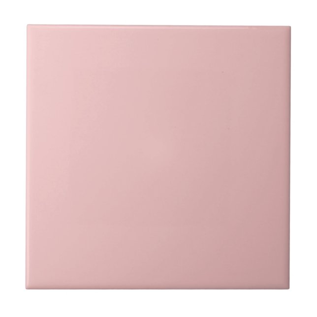 Baby Pink Ceramic Tile (Front)