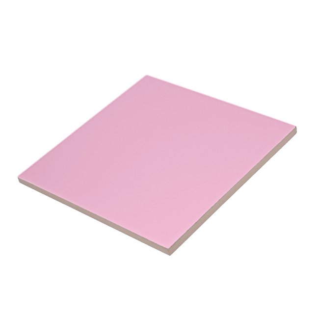 Baby Pink Ceramic Tile (Side)