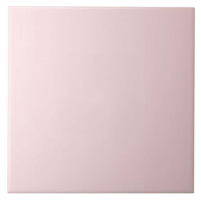 baby pink ceramic tile (Front)