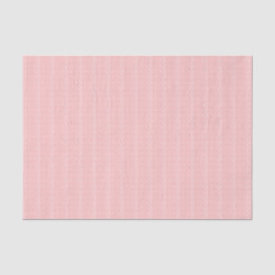 Baby Pink Cross Stitch Pattern Tissue Paper