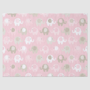 Baby Pink Elephant Tissue Paper