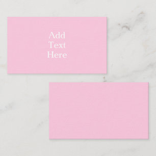 Baby Pink Enclosure Card