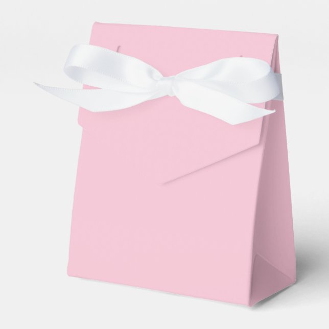 Baby Pink Favour Box (Front Side)