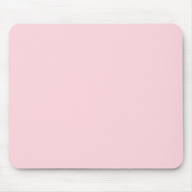 Baby Pink Mouse Pad (Front)
