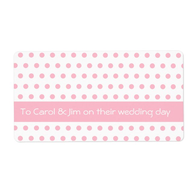 Baby Pink Polkadot Pattern (Front)