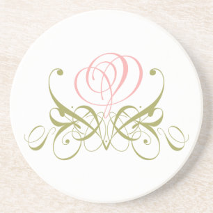 Baby Pink Rose Coaster
