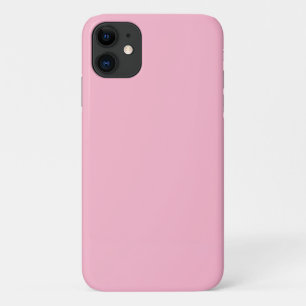 Baby pink solid colour iPhone 11 case