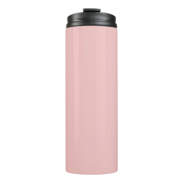  Baby pink (solid colour)  Thermal Tumbler (Front)