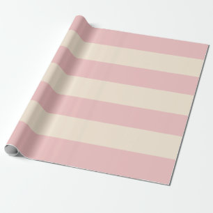 Baby Pink Stripes Wrapping Paper