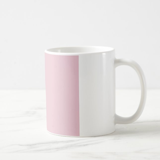 Baby PINK TEMPLATE easy add TEXT n PHOTO customise Coffee Mug (Right)