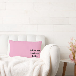 Baby Pink Throw Pillow