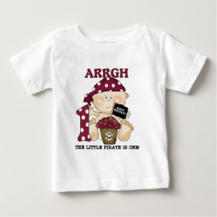 Baby Pirate 1st Birthday Tshirts and Gifts
