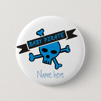Baby Pirate Boy 6 Cm Round Badge