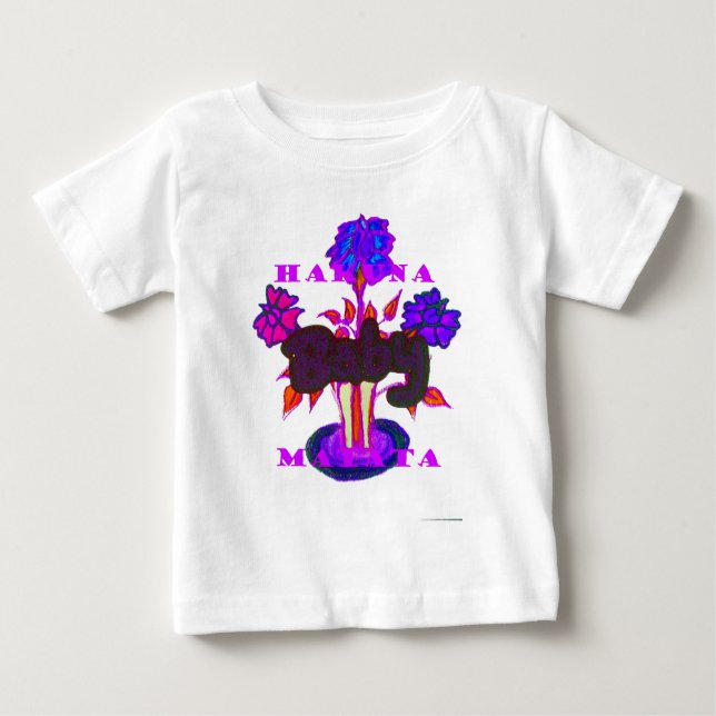 Baby plant Hakuna Matata gifts.png Baby T-Shirt (Front)