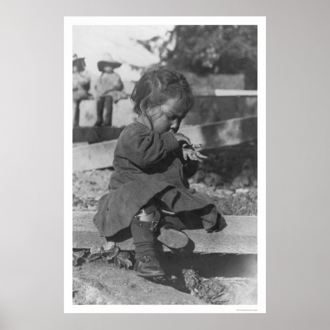 Baby Playing in Nome 1906 Poster (Front)