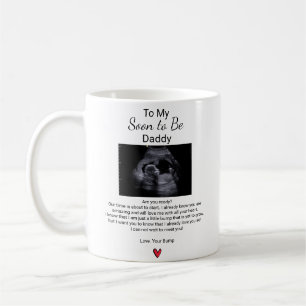 Baby Poem Pregnancy Announcement to Husband Coffee Mug