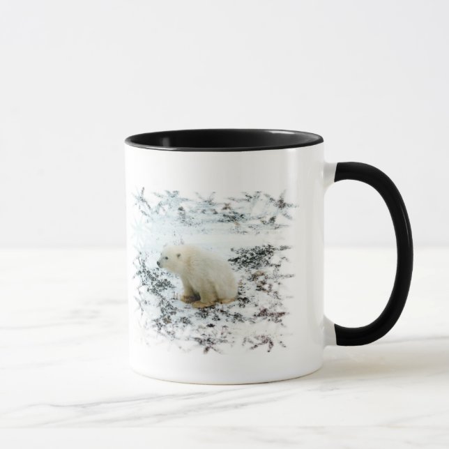 Baby polar bear mug (Right)