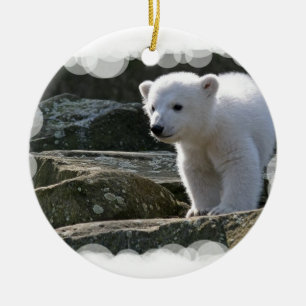 Baby Polar Bear Ornament