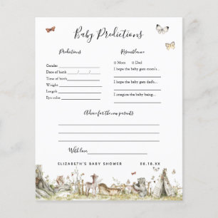 Baby Predictions   Baby Shower Game