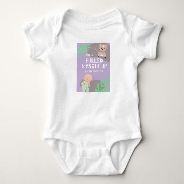 Baby pulled up day bodysuit (Front)