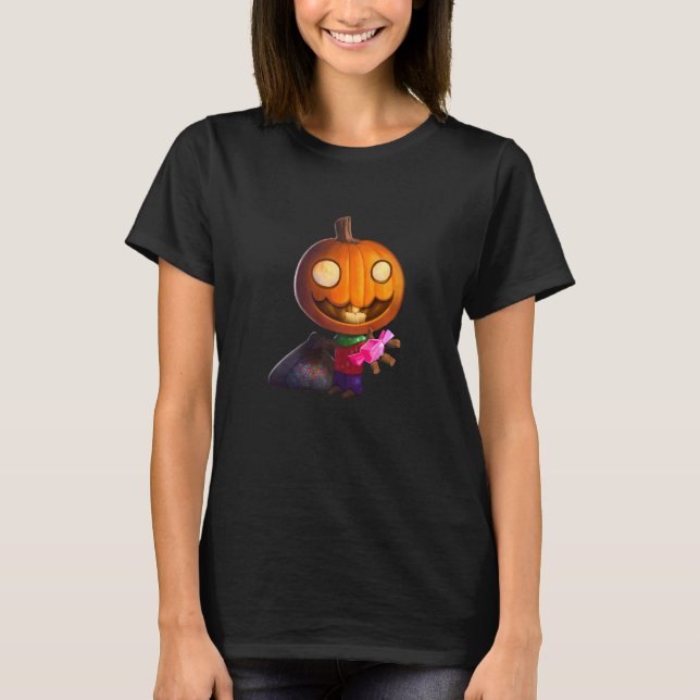 Baby Pumpkin Head   T-Shirt (Front)