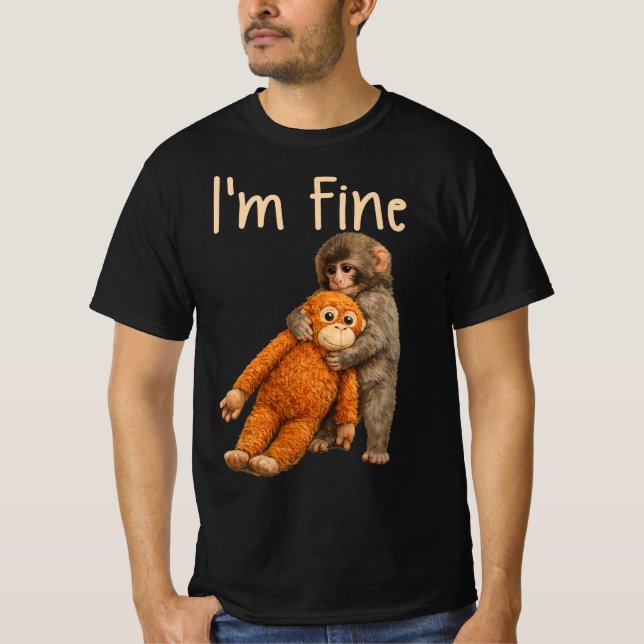 Baby Punch Monkey T-Shirt (Front)