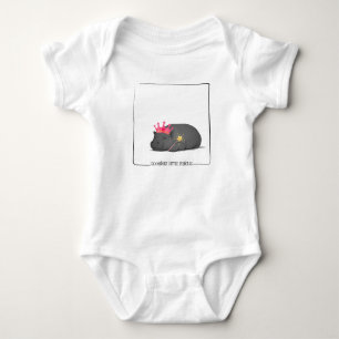 Baby Pygmy Hippo - Goodnight Little Princess Bodysuit