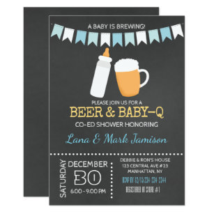 baby q invitations announcements zazzle au