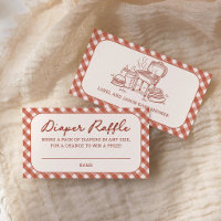 Baby Q BBQ Baby Shower Diaper Raffle