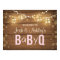 Baby Q Coed BBQ Baby Shower Welcome Sign Rustic