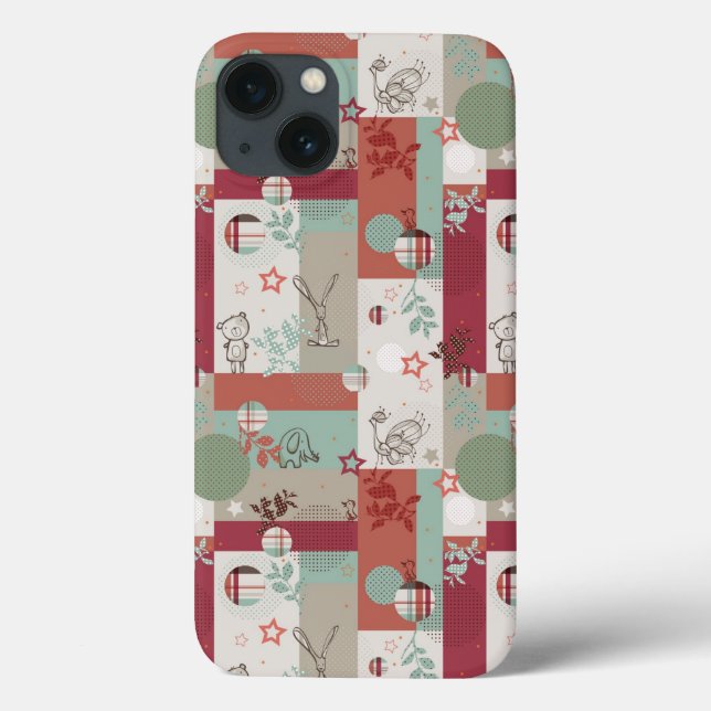 Baby Quilt Pattern 2 Case-Mate iPhone Case (Back)
