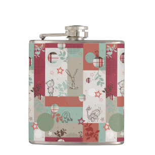 Baby Quilt Pattern 2 Hip Flask