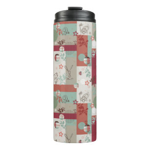 Baby Quilt Pattern 2 Thermal Tumbler