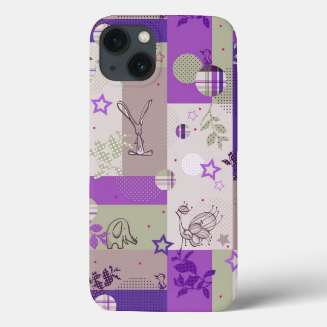 Baby Quilt Pattern Case-Mate iPhone Case (Back)